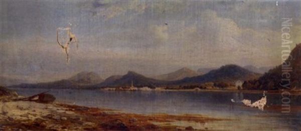 Inverary, Argyll Oil Painting by George F. Buchanan