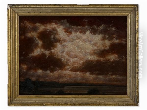 Cloud Formations Oil Painting by Robert Buchtger