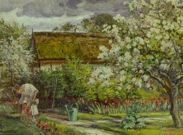 I Haven, Forar Oil Painting by Carl Budtz-Moller