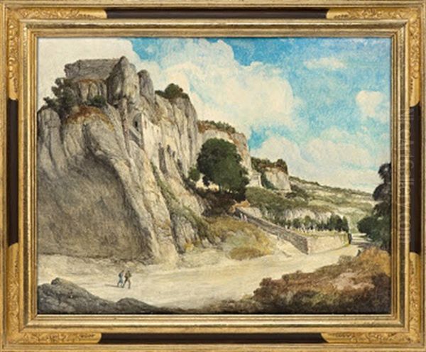 Isteiner Klotz Oil Painting by Hans Adolf Buhler