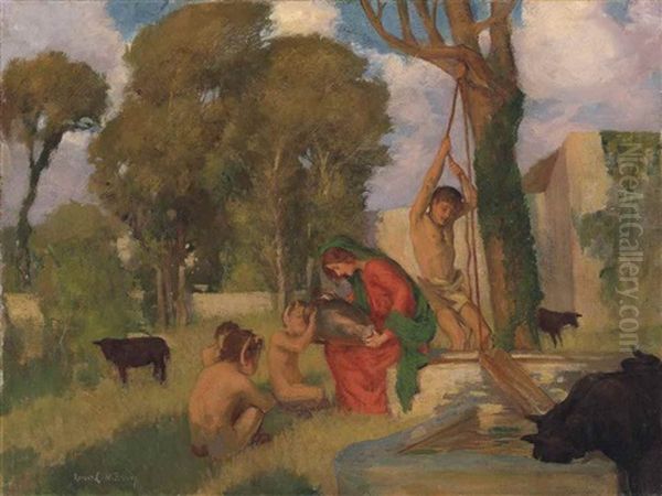 The Drought, C.1895 Oil Painting by Rupert Charles Bunny