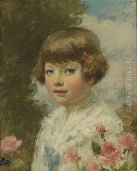 Mlle Chatelet Oil Painting by Rupert Charles Bunny