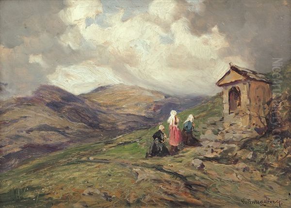 Cappelletta Oil Painting by Giuseppe Buscaglione