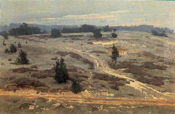 Markische Heide Oil Painting by Hans Busse