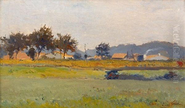 Paysage Du Sud-ouest Oil Painting by Louis Alexandre Cabie