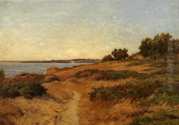 Saint-george Pres Royan Oil Painting by Louis Alexandre Cabie