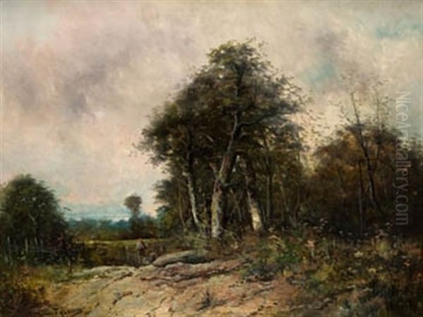 La Gran Carrasca Oil Painting by Fernando (cabrera) Canto