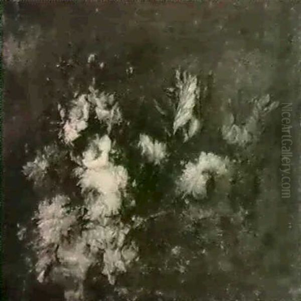 Still Life Of Flowers Oil Painting by Margherita Caffi