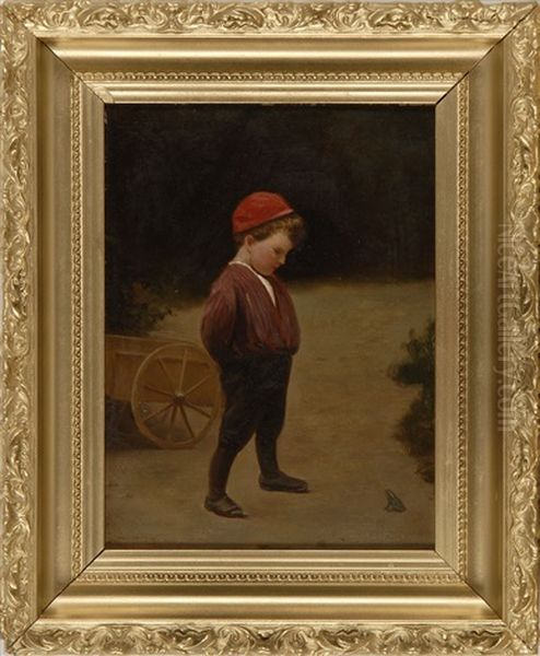 Tobey's Boy Oil Painting by Charles Drew Cahoon