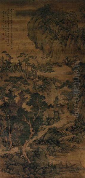 Landscape Oil Painting by  Cai Han