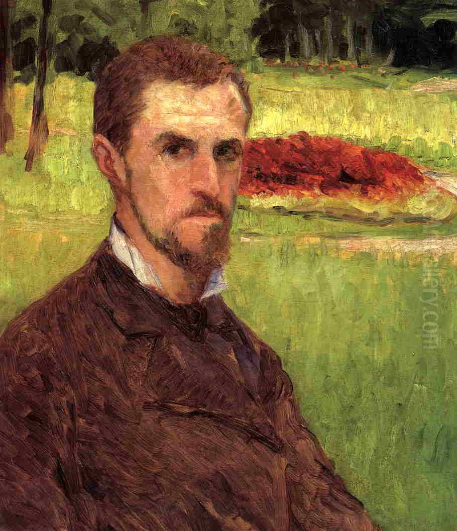 Autoportrait Oil Painting by Gustave Caillebotte