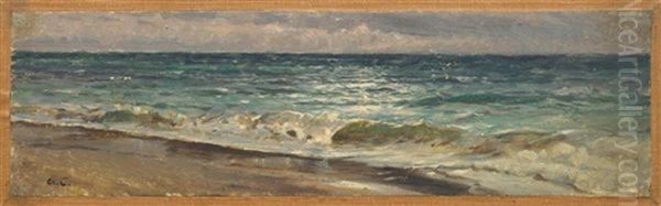 Kustenlandschaft Oil Painting by Arthur Calame