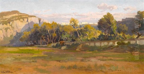 Capri Oil Painting by Arthur Calame