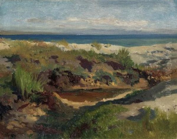 Dunenlandschaft Oil Painting by Arthur Calame