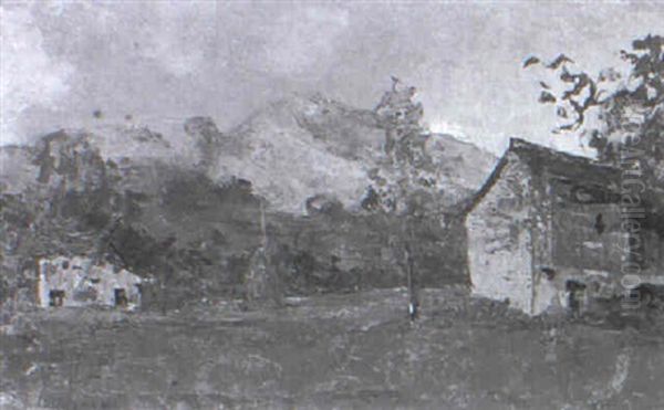 Herbstliche Berglandschaft Oil Painting by Marco Calderini