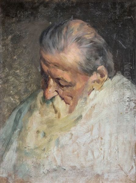 Figura Oil Painting by Arturo Calosci