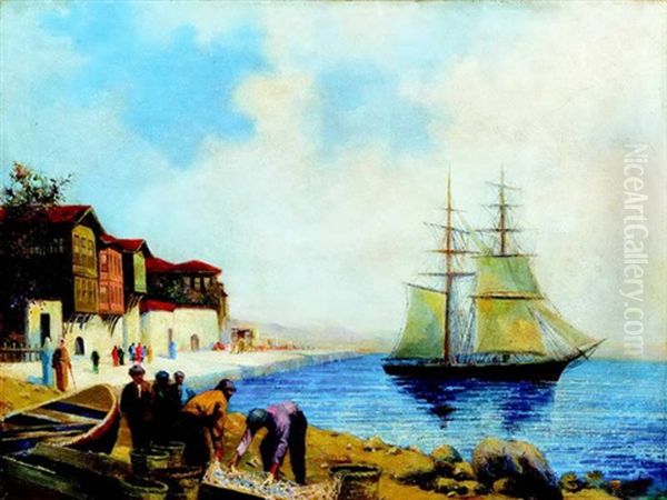 Beykoz Oil Painting by Carl Calusd