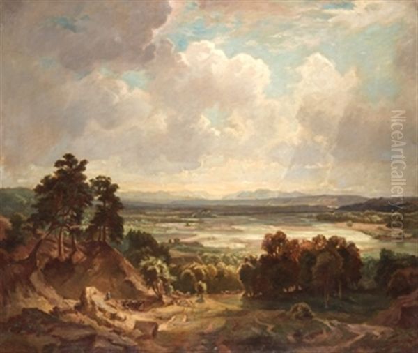 Paisaje Oil Painting by Vicente Camaron y Torra