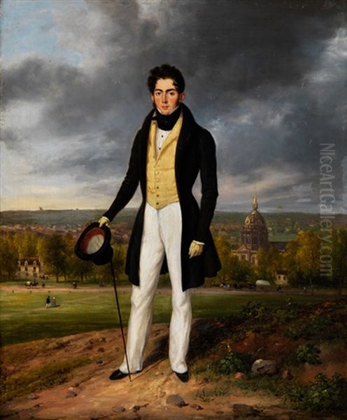 Bildnis Eines Jungen Herren Oil Painting by Giuseppe Canella