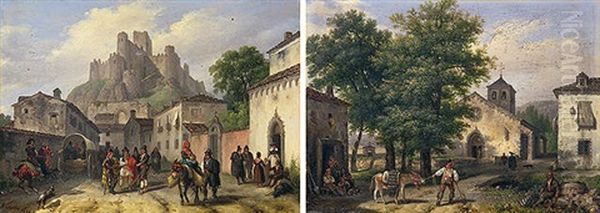 Almanya Oil Painting by Giuseppe Canella