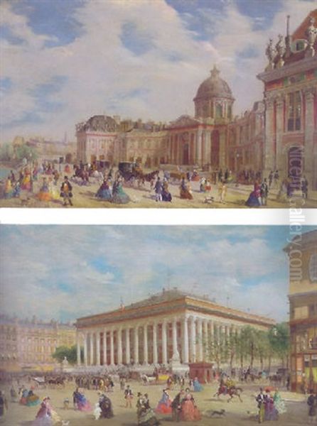 La Petit Palais Oil Painting by Giuseppe Canella