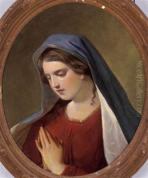 Betende Oil Painting by Hans (Johann von Strasiripka) Canon