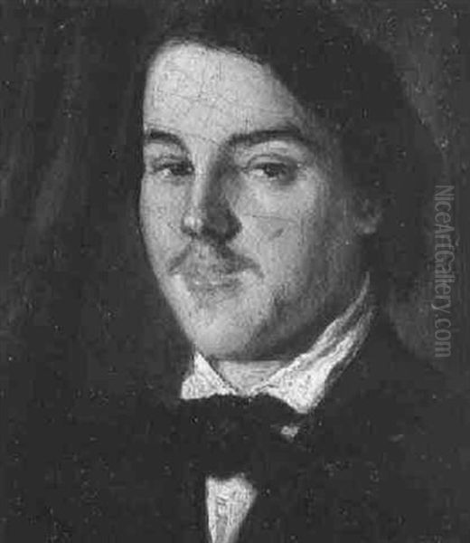 Portrait Eines Jungen Herrn Oil Painting by Hans (Johann von Strasiripka) Canon