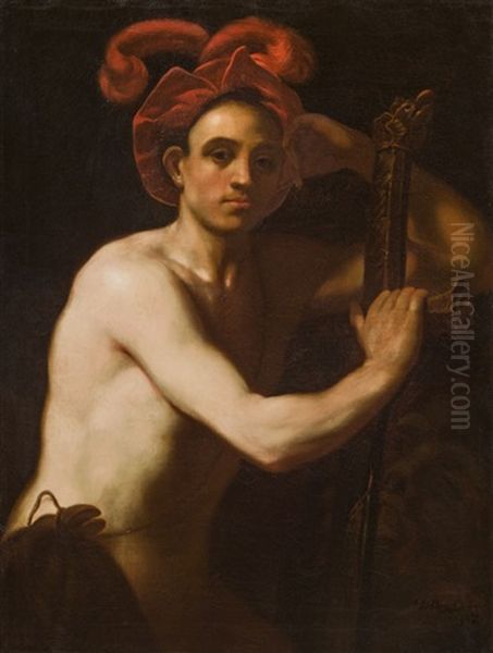 David Und Goliath Oil Painting by Michaelangelo Merisi Da Caravaggio