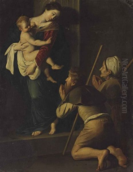 The Madonna Of Loreto Oil Painting by Michaelangelo Merisi Da Caravaggio