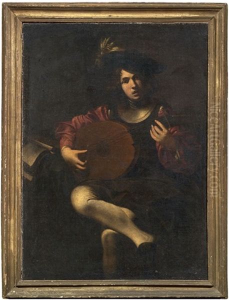 Suonatore Di Liuto Oil Painting by Michaelangelo Merisi Da Caravaggio