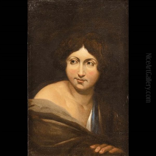 Ritratto Di Giovane Oil Painting by Michaelangelo Merisi Da Caravaggio