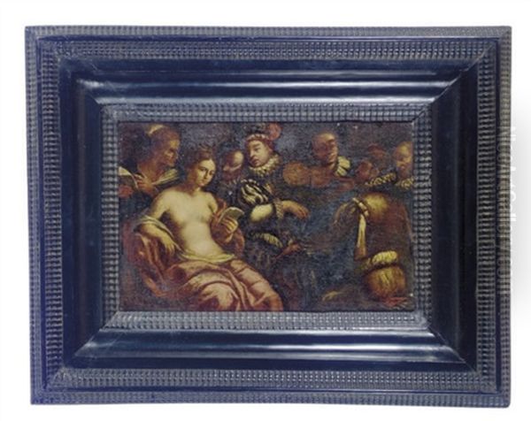 A Musical Concert Oil Painting by Michaelangelo Merisi Da Caravaggio