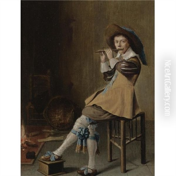 Biblical Scene Oil Painting by Michaelangelo Merisi Da Caravaggio