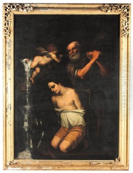 The Sacrifice Of Isaac Oil Painting by Michaelangelo Merisi Da Caravaggio