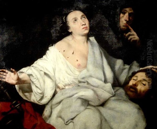 Judith Mit Dem Haupt Des Holofernes Oil Painting by Michaelangelo Merisi Da Caravaggio