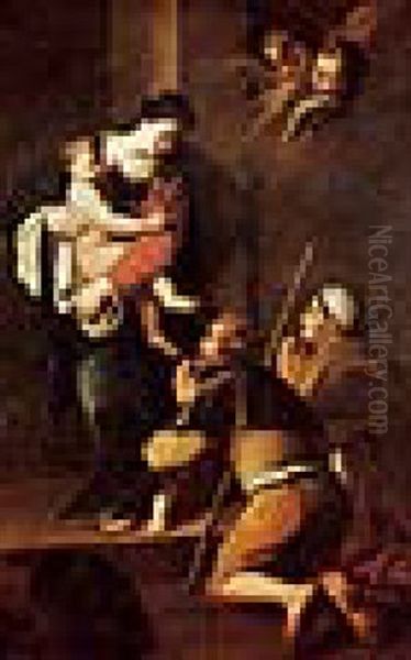 Ohne Titel Oil Painting by Michaelangelo Merisi Da Caravaggio