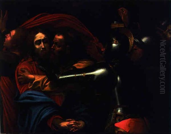 The Taking Of Christ Oil Painting by Michaelangelo Merisi Da Caravaggio