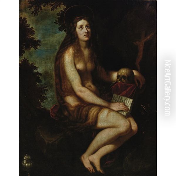 Penitent Magdalene Oil Painting by Lodovico Cardi Cigoli