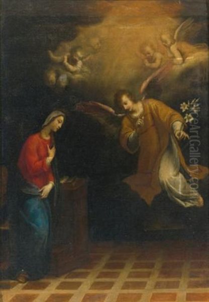 The Annunciation Oil Painting by Lodovico Cardi Cigoli