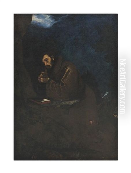 St. Francis Oil Painting by Lodovico Cardi Cigoli