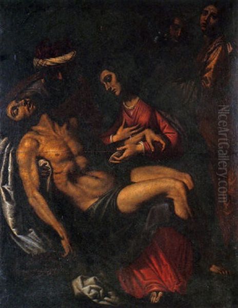 Pieta Oil Painting by Lodovico Cardi Cigoli