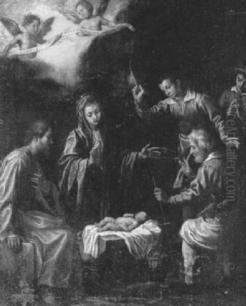 Adoration Of The Shepherds Oil Painting by Lodovico Cardi Cigoli