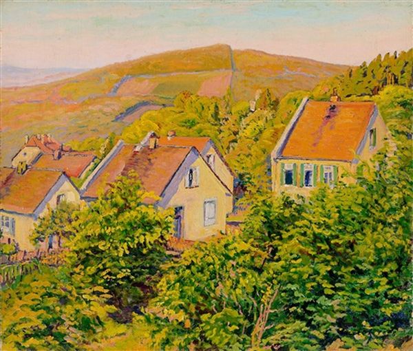 Georgenborn Hansen-kopf Oil Painting by Gustave Cariot