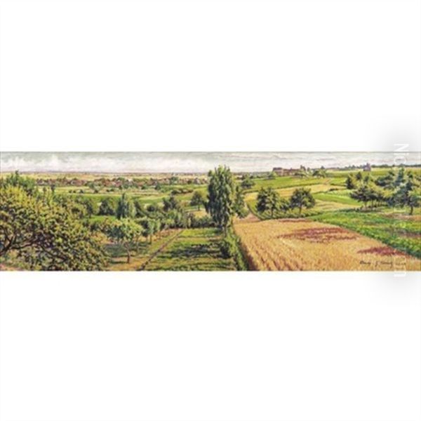 Auxy Oil Painting by Gustave Cariot