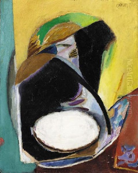 Abstract Still Life Oil Painting by Arthur Beecher Carles