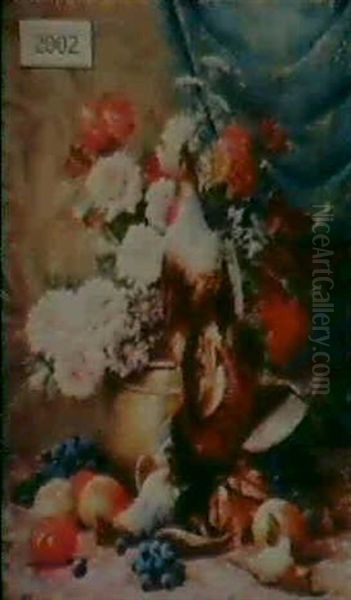 Still Life With Game Birds Oil Painting by Modeste Carlier