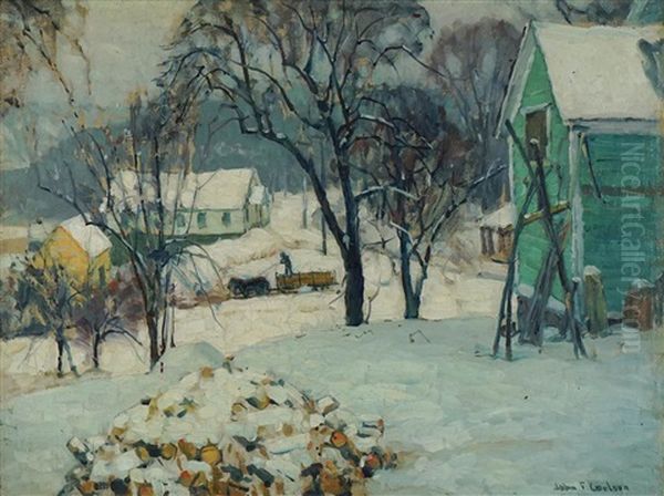 Morning Lyric Oil Painting by John Fabian Carlson