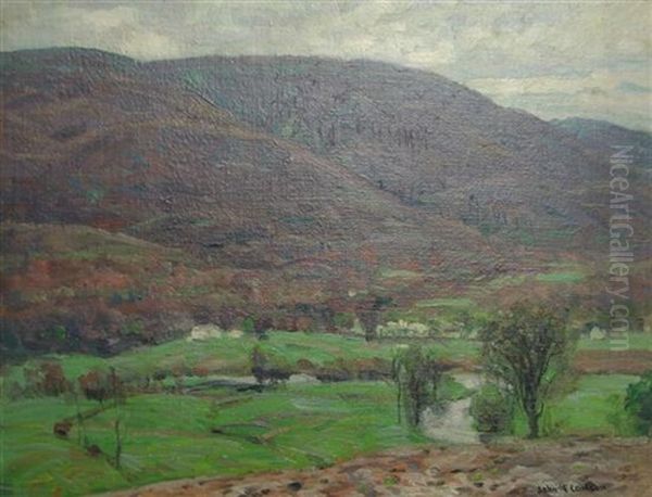 Spring Interlude Oil Painting by John Fabian Carlson