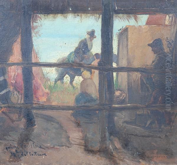 Paludi Pontine Oil Painting by Orazio Amato