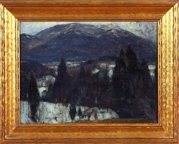 Quiet Valleys Oil Painting by John Fabian Carlson